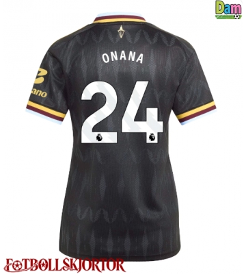 Aston Villa Amadou Onana #24 Bortatröja Dam 2026-27 Kortärmad